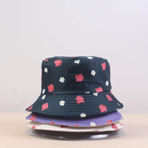 1 piece cartoon printed bucket fisherman hat for women youth pot hat summer outdoor sun new fashion suncreen caps, Blue;gray
1 piece cartoon printed bucket fisherman hat for women youth pot hat summer outdoor sun new fashion suncreen caps, Blue;gray