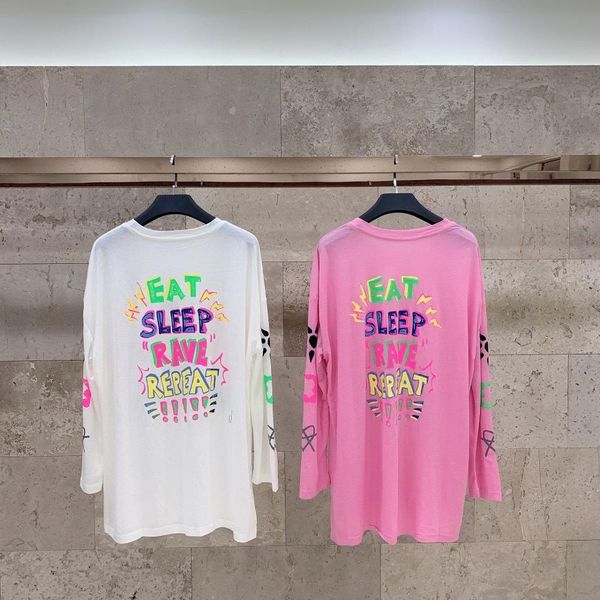 t-shirts men women print t-shirt casual long sleeve tee pinkwhite, White;black
t-shirts men women print t-shirt casual long sleeve tee pinkwhite, White;black