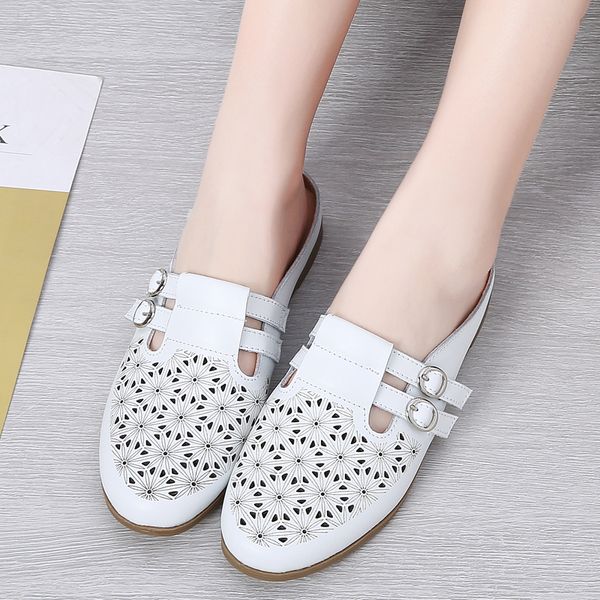 sandals 2021 solid women summer slippers flip flops genuine leather flat cutout ladies slip on flats shoes woman, Black
sandals 2021 solid women summer slippers flip flops genuine leather flat cutout ladies slip on flats shoes woman, Black
