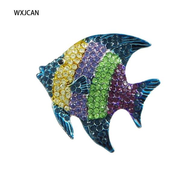 wxjcan luxury striped goldfish brooch fish all body inlay rhinestone brooch pin women, Gray
wxjcan luxury striped goldfish brooch fish all body inlay rhinestone brooch pin women, Gray