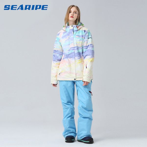 searipe new women white ski suit female waterproof snowboarding set women skiwear white ski jacket and pants suit
searipe new women white ski suit female waterproof snowboarding set women skiwear white ski jacket and pants suit