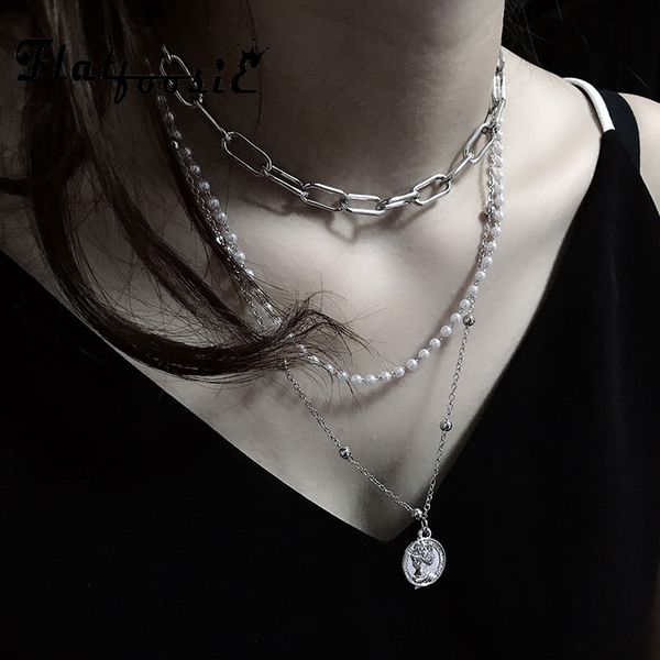 flatfoosie punk многослойной pearl choker ожерелье воротника себе портрет монеты цепи ожерелья женщины оптовой продажа ювелирных изделий, Silver
flatfoosie punk многослойной pearl choker ожерелье воротника себе портрет монеты цепи ожерелья женщины оптовой продажа ювелирных изделий, Silver