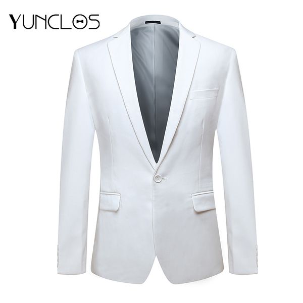 yunclos classic men's suit jacket wedding party dress blazer and trousers slim fit white blazers male suit blazers jackets, White;black
yunclos classic men's suit jacket wedding party dress blazer and trousers slim fit white blazers male suit blazers jackets, White;black