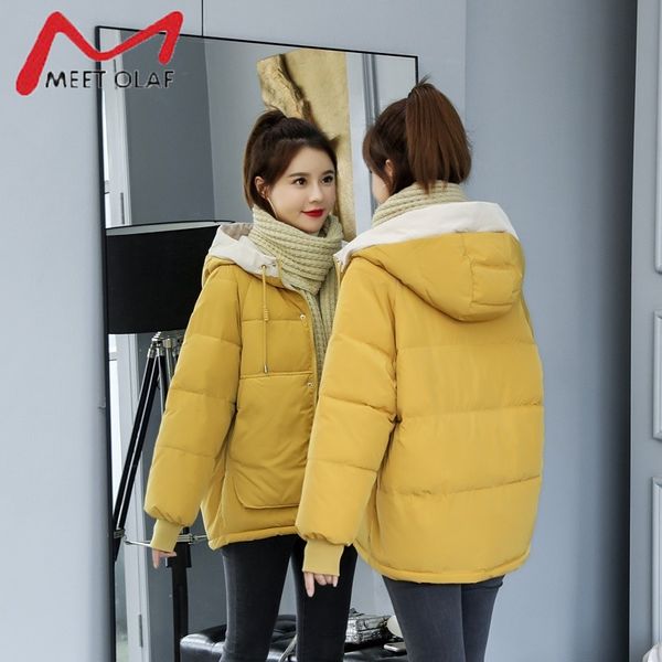 winter coat women 2020 fashion winter jacket women cotton padded parka outwear hooded 7 colors solid female jacket coat, Black
winter coat women 2020 fashion winter jacket women cotton padded parka outwear hooded 7 colors solid female jacket coat, Black