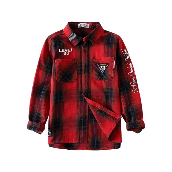 Boys shirts for Girls British Plaid child Shirts kids school Blouse red tops clothes Kids Children plaid 12 years, Black
Boys shirts for Girls British Plaid child Shirts kids school Blouse red tops clothes Kids Children plaid 12 years, Black