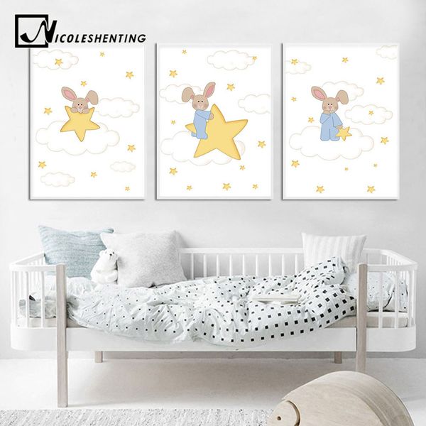 kawaii банни moon питомник wall art холст плакат и печать желтый мультфильм картина украшения картина nordic kids decor bedroom
kawaii банни moon питомник wall art холст плакат и печать желтый мультфильм картина украшения картина nordic kids decor bedroom