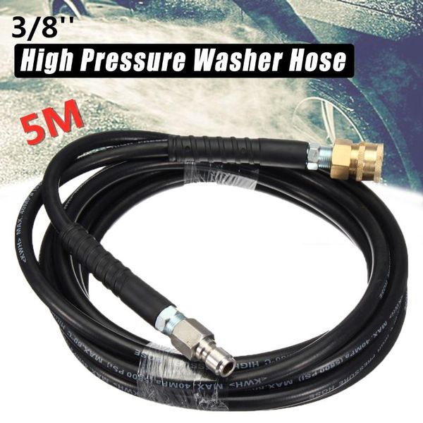 5m high pressure hose 40mpa 3/8 quick connect for washing spray-gun water cleaning washer connecting for pressure washer
5m high pressure hose 40mpa 3/8 quick connect for washing spray-gun water cleaning washer connecting for pressure washer