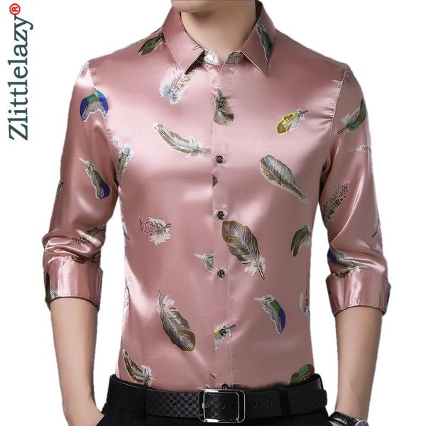 2020 brand new long sleeve men social shirt streetwear casual feather shirts dress mens slim regular fit clothes fashions 80502, White;black
2020 brand new long sleeve men social shirt streetwear casual feather shirts dress mens slim regular fit clothes fashions 80502, White;black