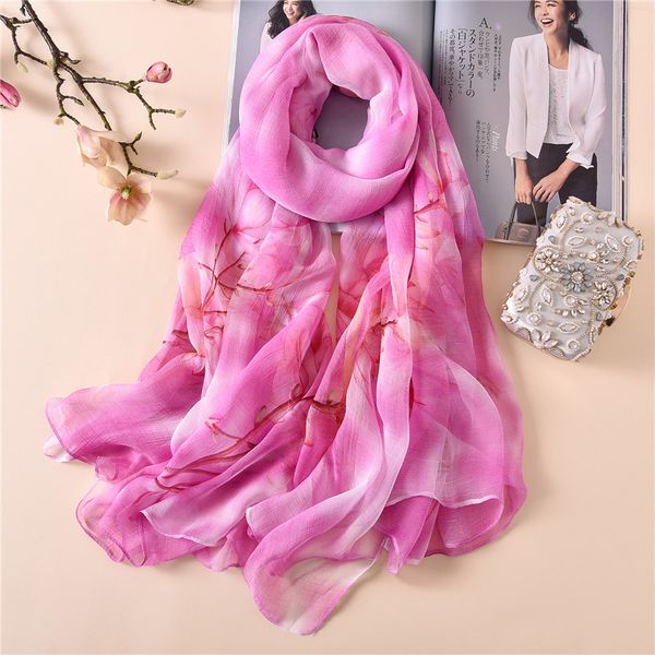 2020 fashion women silk scarves lady shawls and wraps large size foulard fold soft summer beach stoles gift for girl, Blue;gray
2020 fashion women silk scarves lady shawls and wraps large size foulard fold soft summer beach stoles gift for girl, Blue;gray