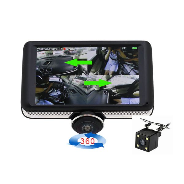 360 car dvr recorder 4.5 inch ips hd display screen car dvr camera dual lens dash cam rear view lens night vis
360 car dvr recorder 4.5 inch ips hd display screen car dvr camera dual lens dash cam rear view lens night vis