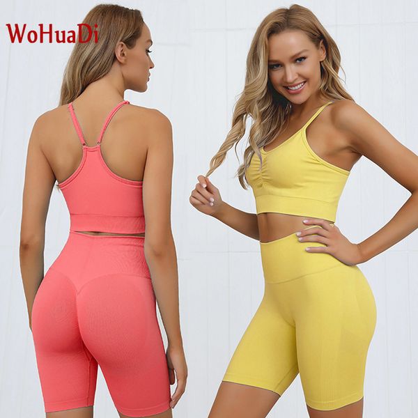 wohuadi 2pcs йога set женщины crop top бюстгальтер и шорты pant нейлон летняя runing workout gym suit sets женский 2020 новый, White;red
wohuadi 2pcs йога set женщины crop top бюстгальтер и шорты pant нейлон летняя runing workout gym suit sets женский 2020 новый, White;red