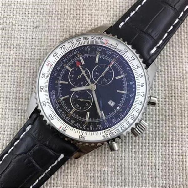 2020 air timing doubleh casing needle watch black dial leather 46mm asia automatic movement gmt date 1884 men's watc, Slivery;brown
2020 air timing doubleh casing needle watch black dial leather 46mm asia automatic movement gmt date 1884 men's watc, Slivery;brown