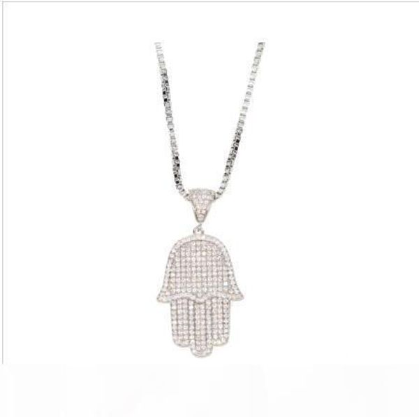hip hop bling box chain 24" women men couple gold silver color iced out hamsa hand pendant necklace for birthday gift
hip hop bling box chain 24" women men couple gold silver color iced out hamsa hand pendant necklace for birthday gift