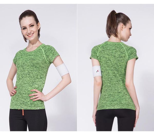 gym o-neck t-shirt compression tights women's sport t-shirts dry quick running short sleeve tee fitness women clothes, White;red
gym o-neck t-shirt compression tights women's sport t-shirts dry quick running short sleeve tee fitness women clothes, White;red