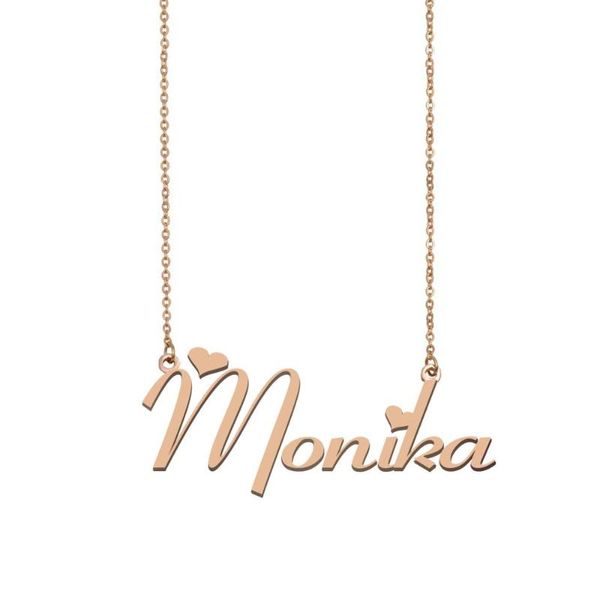 monika name necklace , custom name necklace for women girls friends birthday wedding christmas mother days gift, Silver
monika name necklace , custom name necklace for women girls friends birthday wedding christmas mother days gift, Silver