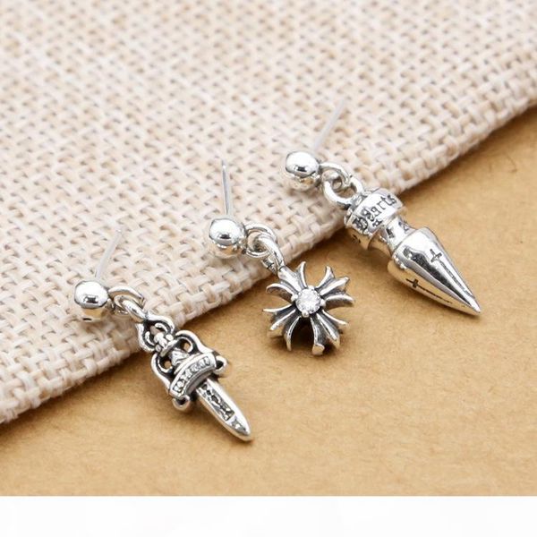new 925 sterling silver fashion jewelry brand designer earring american europe vintage style cross stud dangle earrings for women
new 925 sterling silver fashion jewelry brand designer earring american europe vintage style cross stud dangle earrings for women