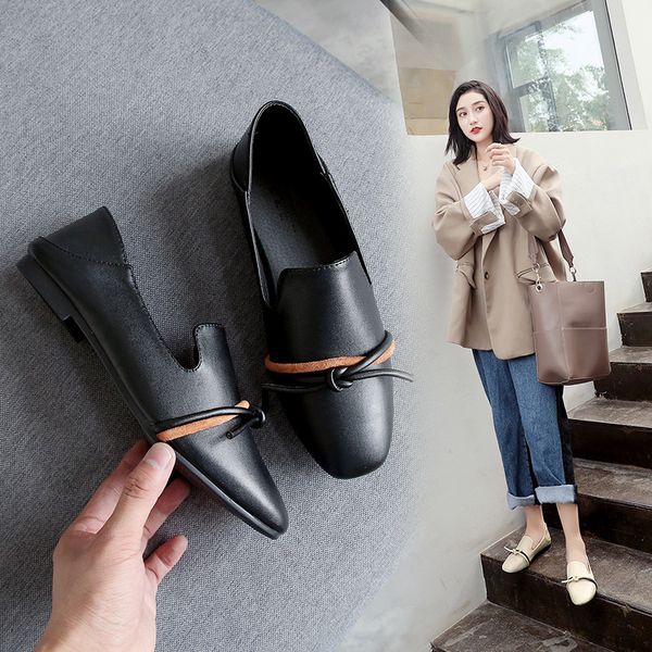 cross-tied with concise basic slip-on pumps for women square toe solid fashion low heel ladies pumps casual single shoes, Black
cross-tied with concise basic slip-on pumps for women square toe solid fashion low heel ladies pumps casual single shoes, Black