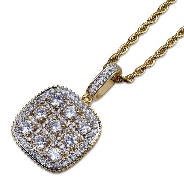 2019 men's new fashion trends luxury jiugongge retro square pendant necklace beautiful dj ornaments, Silver
2019 men's new fashion trends luxury jiugongge retro square pendant necklace beautiful dj ornaments, Silver