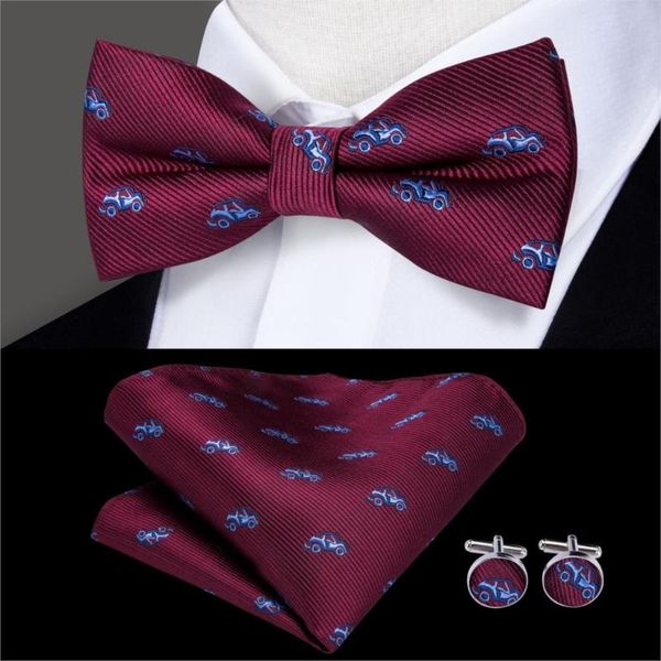 lh-545 hi-tie silk men's bow tie butterfly tie set 2020 new designer classic wedding party pocket squre red bowtie men, Black;gray
lh-545 hi-tie silk men's bow tie butterfly tie set 2020 new designer classic wedding party pocket squre red bowtie men, Black;gray
