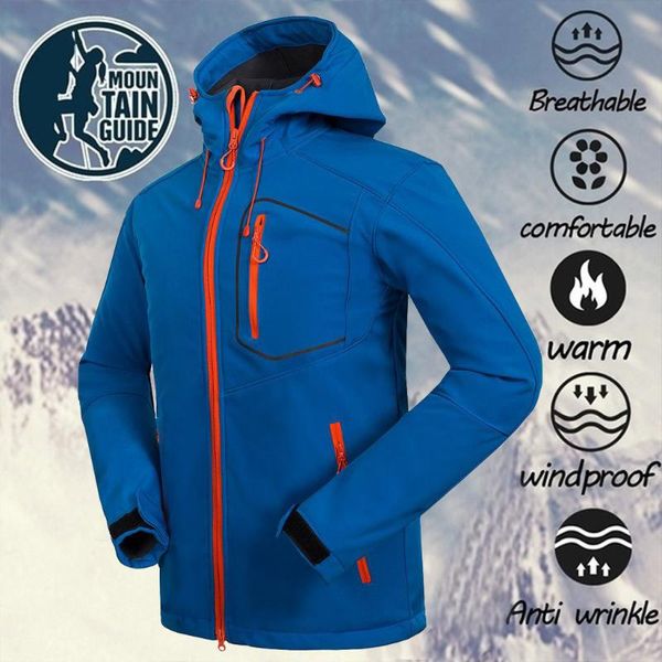 mens hiking jackets camping softshell outdoor jacket men windbreaker water resistant coat winter autumn sport casacos a30822, Blue;black
mens hiking jackets camping softshell outdoor jacket men windbreaker water resistant coat winter autumn sport casacos a30822, Blue;black