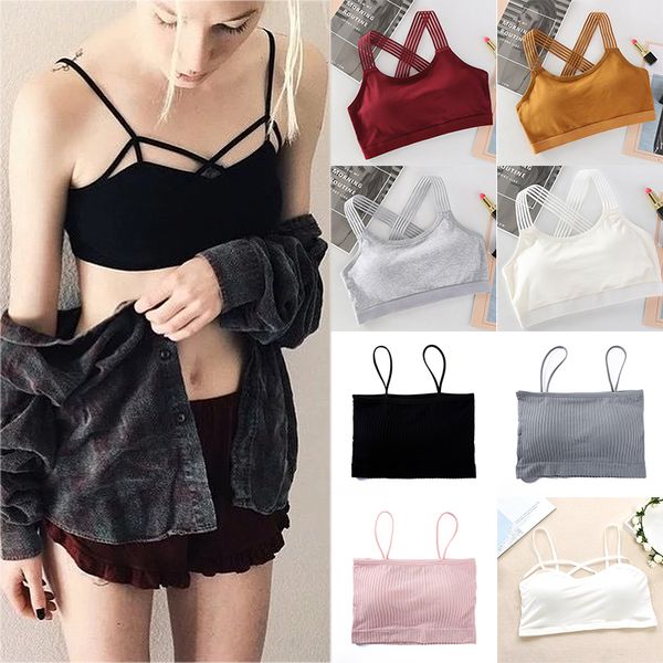 exquesite cotton 1pc elastic size 3 styles women cross back of body anti-emptied bra gifts, Black;white
exquesite cotton 1pc elastic size 3 styles women cross back of body anti-emptied bra gifts, Black;white