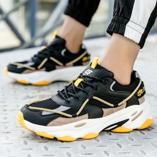 2020 height increasing breathable men chunky sneakers autumn fashion mesh couple man casual shoes zapatillas hombre 36 44, Black
2020 height increasing breathable men chunky sneakers autumn fashion mesh couple man casual shoes zapatillas hombre 36 44, Black