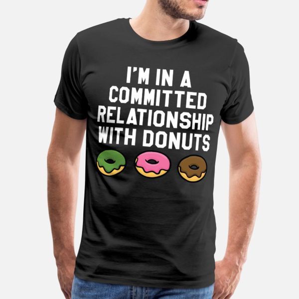 relationship with donuts t shirt men designer tee shirt round collar vintage famous authentic summer style letter shirt
relationship with donuts t shirt men designer tee shirt round collar vintage famous authentic summer style letter shirt