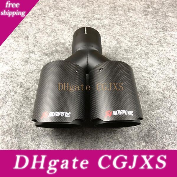 1 piece universal akrapovic same long exhaust dual pipes auto matte black stainless steel exhaust tail tips
1 piece universal akrapovic same long exhaust dual pipes auto matte black stainless steel exhaust tail tips