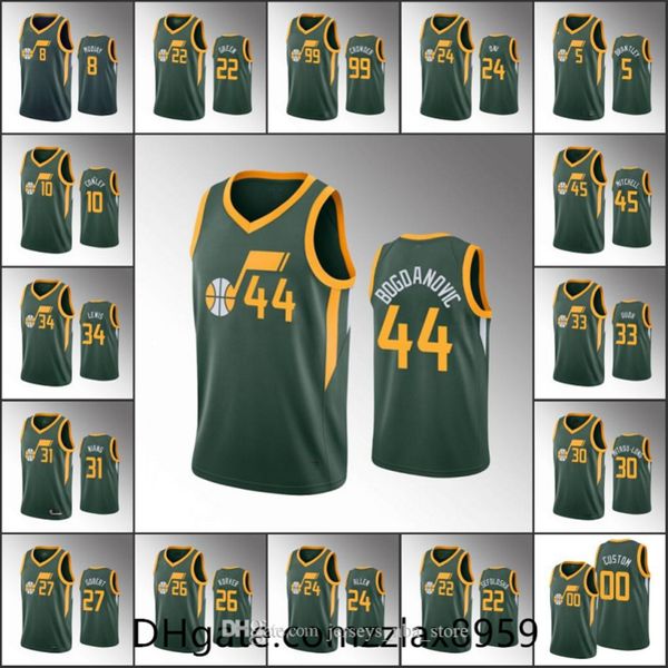 men donovan mitchell rudy utah gobert bojan bogdanovic mike conley earned jazz custom green jersey, Black;red
men donovan mitchell rudy utah gobert bojan bogdanovic mike conley earned jazz custom green jersey, Black;red