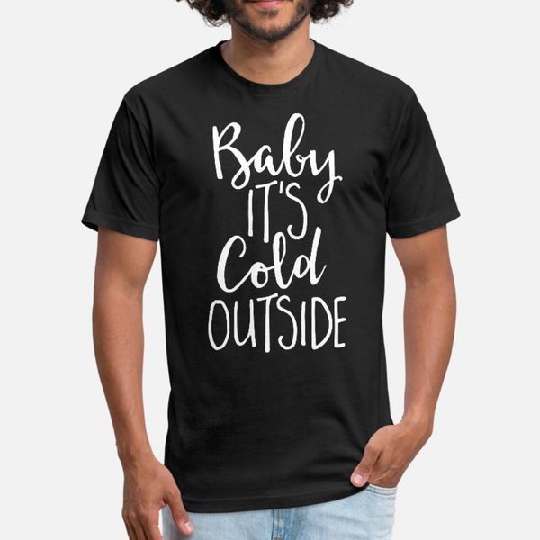 baby it's cold outside t shirt men designer cotton s-3xl solid color sunlight authentic summer style vintage shirt, White;black
baby it's cold outside t shirt men designer cotton s-3xl solid color sunlight authentic summer style vintage shirt, White;black
