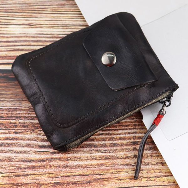genuine leather coin purse vintage mini zipper wallets case storage bag card holder pocket for men women, Red;black
genuine leather coin purse vintage mini zipper wallets case storage bag card holder pocket for men women, Red;black