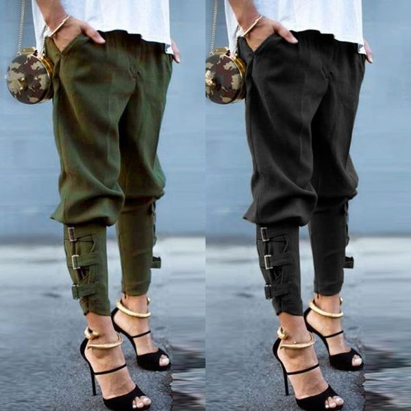 vintage women pantalon 2020 zanzea army harem camo pants capris trousers female streetwear buckle cargo pants oversized, Black;white
vintage women pantalon 2020 zanzea army harem camo pants capris trousers female streetwear buckle cargo pants oversized, Black;white