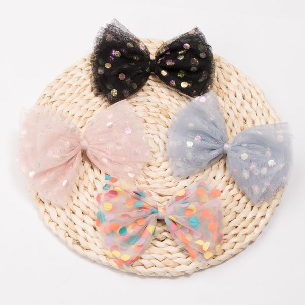 hair accessories clips for mesh yarn bows kids barrette princess sequin dot children hairpins girls, Slivery;white
hair accessories clips for mesh yarn bows kids barrette princess sequin dot children hairpins girls, Slivery;white