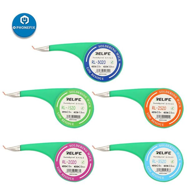 wick desoldering braid solder remover 1.5-3.5mm 2m desoldering wick wire solder non-clean tin strip soder wire 
wick desoldering braid solder remover 1.5-3.5mm 2m desoldering wick wire solder non-clean tin strip soder wire