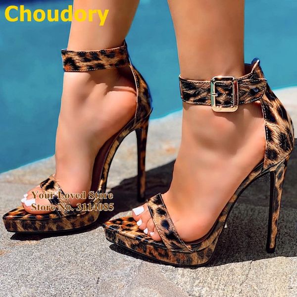 choudory leopard patent leather strappy high heel sandals pointed toe platform gladiator dress shoes multi snake square buckle, Black
choudory leopard patent leather strappy high heel sandals pointed toe platform gladiator dress shoes multi snake square buckle, Black