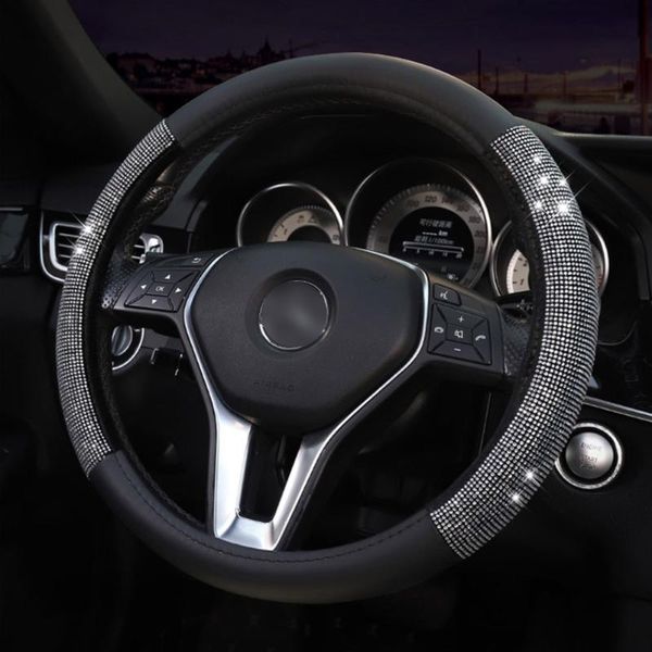 four seasons universal pu leather steering wheel cover bling bling crystal car accessories steering wheel covers for you
four seasons universal pu leather steering wheel cover bling bling crystal car accessories steering wheel covers for you