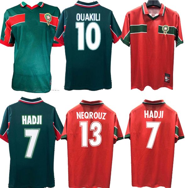 1998 morocco retro soccer jersey 98 99 maroc home away hadji bassir ouakili neqrouz abrami vintage classic retro soccer, Black;yellow
1998 morocco retro soccer jersey 98 99 maroc home away hadji bassir ouakili neqrouz abrami vintage classic retro soccer, Black;yellow