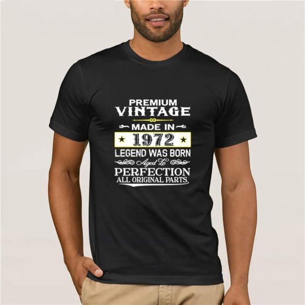 Made in 1972 Born 45th year birthday age present vintage tricolor T shirt Mans fashion customize design MEN'S T-shirt
Made in 1972 Born 45th year birthday age present vintage tricolor T shirt Mans fashion customize design MEN'S T-shirt
