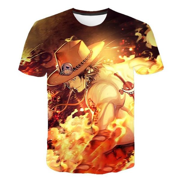luffy one piece 3d print shirts funny hentai plus size men clothing