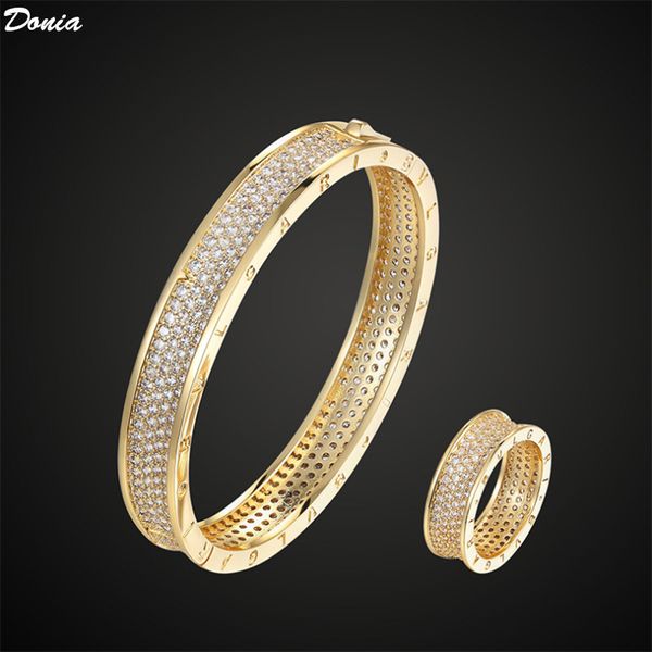donia jewelry party european and american fashion large classic lettering micro inlaid zirconia bracelet ring set designer bracelet ring set, Black
donia jewelry party european and american fashion large classic lettering micro inlaid zirconia bracelet ring set designer bracelet ring set, Black