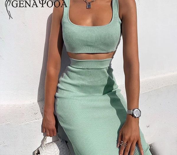 genayooa summer 2 piece skirt set women slim two piece set and skirt club outfit for women 2020 sleeveless crop set t200623, Gray
genayooa summer 2 piece skirt set women slim two piece set and skirt club outfit for women 2020 sleeveless crop set t200623, Gray