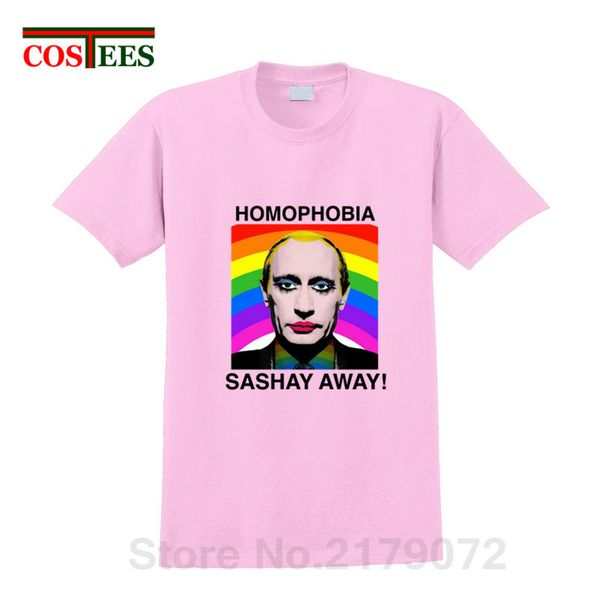parody vladimir putin funny tees vintage russian president men and women modal short sleeve summer homophobia sashy away t shirt
parody vladimir putin funny tees vintage russian president men and women modal short sleeve summer homophobia sashy away t shirt