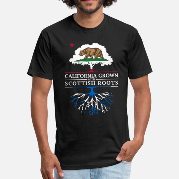 california grown with scottish roots t shirt men customize short sleeve round neck solid color fitness basic spring autumn pattern shirt
california grown with scottish roots t shirt men customize short sleeve round neck solid color fitness basic spring autumn pattern shirt