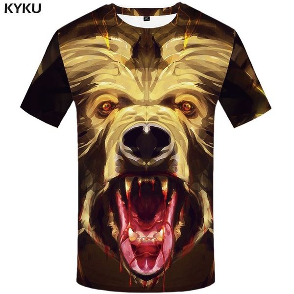 bear men animal punk rock black cool summer 3d print shirts humor plus size humor men clothing
bear men animal punk rock black cool summer 3d print shirts humor plus size humor men clothing