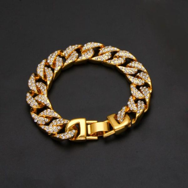 europe luxury hip hop men's zircon flash cuban bracelet dainty men diamonds bracelet jewelry gift, Black
europe luxury hip hop men's zircon flash cuban bracelet dainty men diamonds bracelet jewelry gift, Black