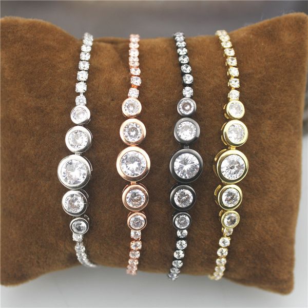 10pcs / серия мода красочные cz браслет, прозрачный кубический циркон ювелирные изделия, популярные женщины браслет оптовой, Black
10pcs / серия мода красочные cz браслет, прозрачный кубический циркон ювелирные изделия, популярные женщины браслет оптовой, Black