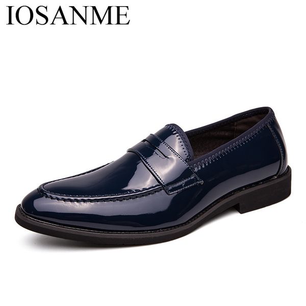 men's blue black bright leather penny loafers mens leather slip-on stylish casual dress italian office shoes for men size 38-48
men's blue black bright leather penny loafers mens leather slip-on stylish casual dress italian office shoes for men size 38-48
