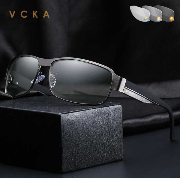 vcka men driving pchromic sunglasses polarized discoloration sun glasses travel square uv400 goggles masculino, White;black
vcka men driving pchromic sunglasses polarized discoloration sun glasses travel square uv400 goggles masculino, White;black