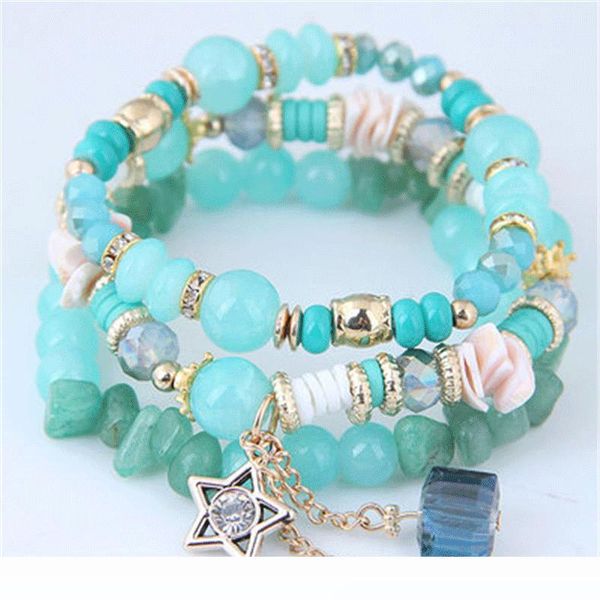 2019 multi-layer bohemian glass stone bracelets fashion bangles star tassel charm bracelet xmas gifts for women lady pulseira jewelry m65y, Golden;silver
2019 multi-layer bohemian glass stone bracelets fashion bangles star tassel charm bracelet xmas gifts for women lady pulseira jewelry m65y, Golden;silver
