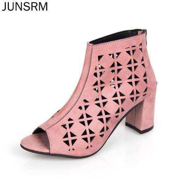 summer new female rome shoes thick with fish mouth zipper hollow breathable high heels solid color versatile women sandals shos, Black
summer new female rome shoes thick with fish mouth zipper hollow breathable high heels solid color versatile women sandals shos, Black